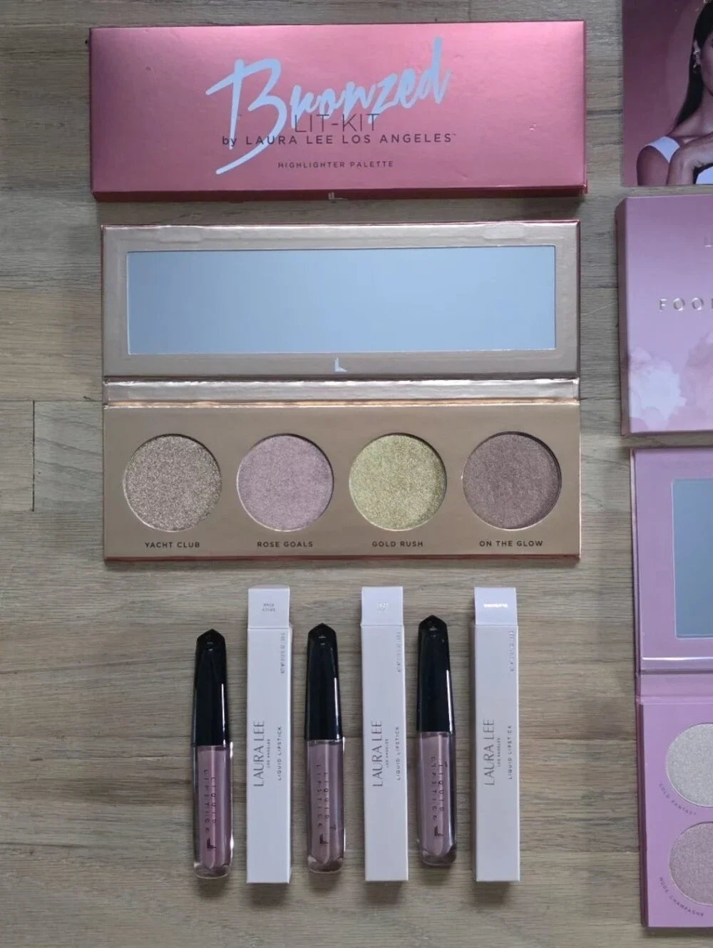 BNIB, Rare, HTF, Laura Lee Los Angeles X Manny MUA (Lunar Beauty) Bundle!